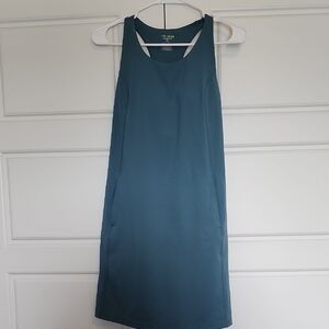 Tek Gear Backless Teal Dress